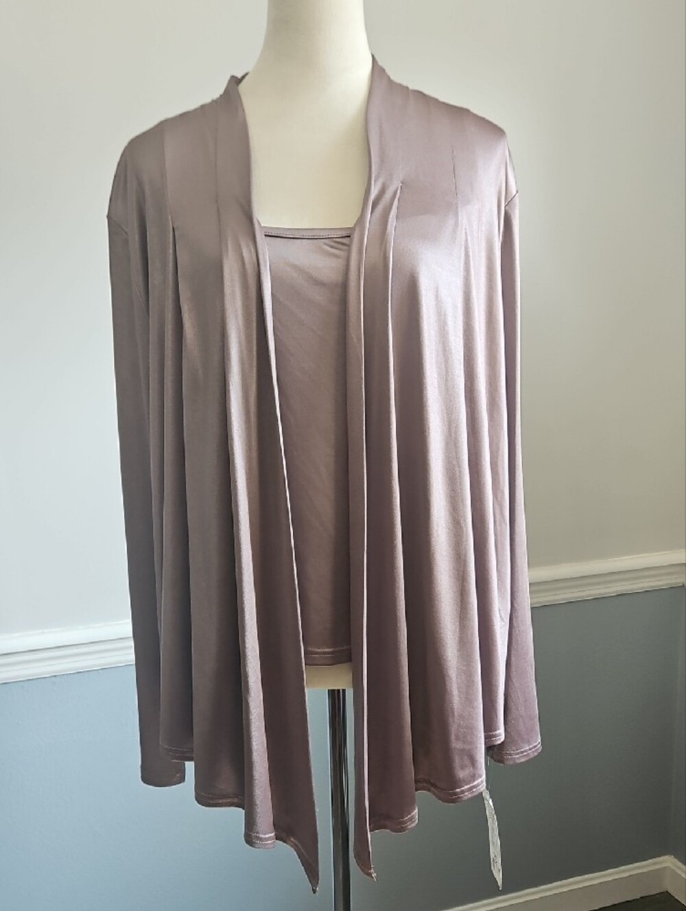 NWT Joseph Ribkoff Metallic Set 20 Camisole Cardigan Shimmer Mother of The Bride